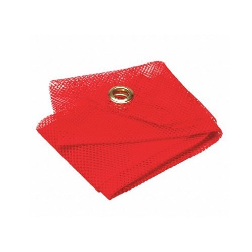RoadPro® 1818G Warning Flag, 18 in Height, 18 in Width