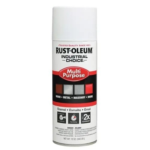 Rust-Oleum® 1681830 Spray Primer, 12 oz Container, Liquid Form, White