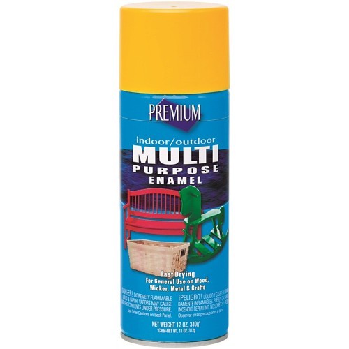 Rust-Oleum® 1781533 Spray Paint, 12 oz Container, Yellow