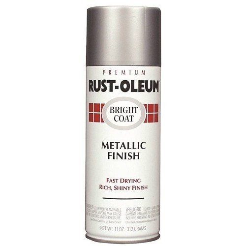 Rust-Oleum® 2277788 Spray Paint, 11 oz Container, Chrome, 10 to 12 sq-ft Coverage