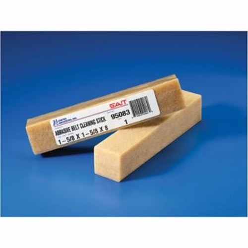 SAIT® 95083 Cleaning Stick, 8 in L x 1-5/8 in W x 1-5/8 in THK, Rubber Abrasive