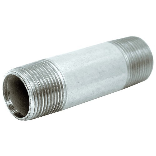 Anvil® 0331001206 Pipe Nipple, 1/8 in Nominal, 3-1/2 in L, Galvanized, SCH 40/STD, Domestic