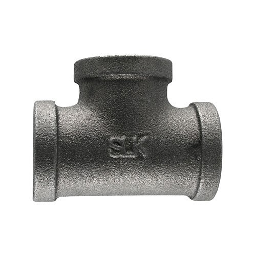 STZ™ 628956 Pipe Tee, 1/2 x 1/2 in Nominal, FPT, Class 150 Pressure Class, Malleable Iron, Black Oxide