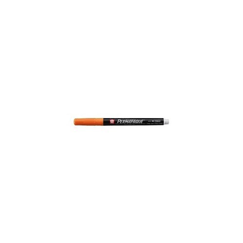 Sakura of America Permapaque XZPK-SN-5 Paint Marker, 1 mm Tip, Fine, Orange