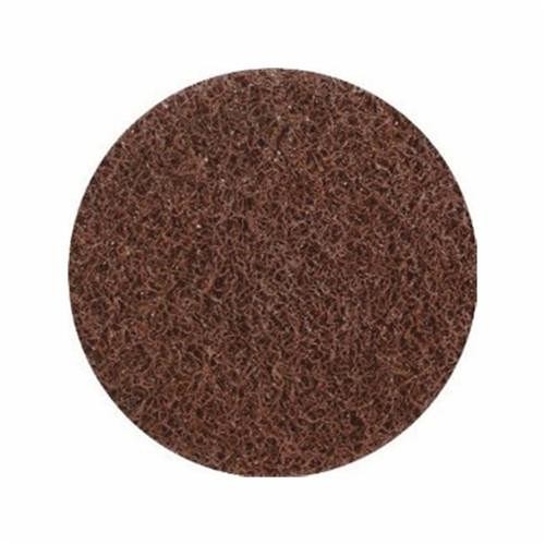 Sand-Light™ 77118 Heavy Duty Surface Conditioning Hook and Loop Disc, 4-1/2 in Dia, Coarse Grade, Aluminum Oxide Abrasive, Fiber Backing