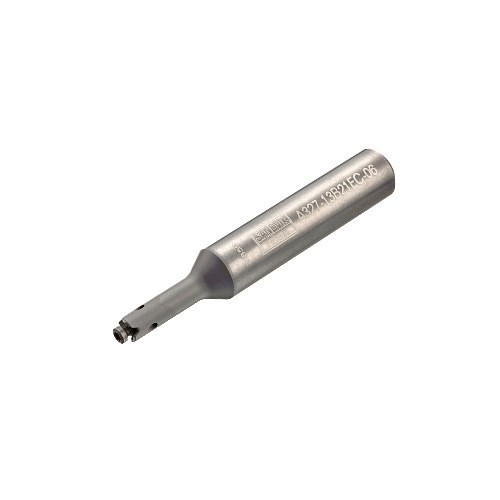 Sandvik Coromant 5722520 Adapter, A327-xxB (7) Tool Holder, 9 Size, 5/8 in Shank Diameter, 2.0748 in Shank Length, Weldon Shank, 0.354 in Diameter Nose