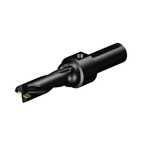 Sandvik Coromant 5723783 Indexable Insert Drill, 1.062 in Drill, 1-1/4 in Modular Connection, 1-1/4 in Shank Diameter, 3XD Drill Depth by Diameter Ratio, 8.386 in Overall Length, 3.186 in Maximum Drill Depth, Yes Through Coolant