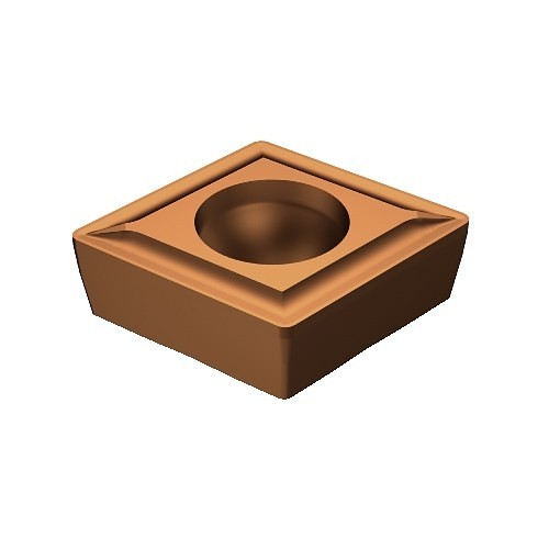 Sandvik Coromant 5724169 Turning Insert, CCMT Insert, Material Grade: M, N, P, S, CC09T3 Insert, Diamond Shape, #9 Seat, Positive Rake, Neutral Cutting Direction