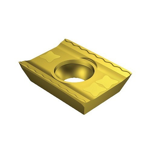 Sandvik Coromant 5733675 Milling Insert, LDHT Insert, 1904 Insert, Carbide, Manufacturer's Grade: 1025, Cast Iron, Hardened Steel, Non-Ferrous Metals, Stainless Steel, Steel, Super Alloy Material Application, Rectangle Shape, Material Grade: H, K, M, N, P, S
