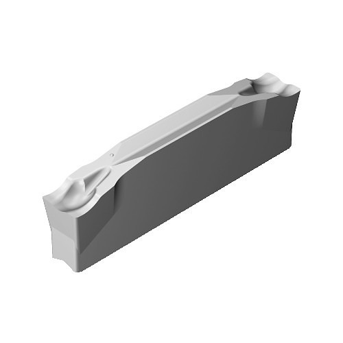 Sandvik Coromant 5736018 Insert, G Insert, N123X2 Insert, Material Grade: M, N, P, S, 0.118 in Cutting Width, 0 deg Lead Angle, Neutral Lead Angle Direction, 7 deg Relief Angle, Carbide, Manufacturer's Grade: 1105, PVD Coated