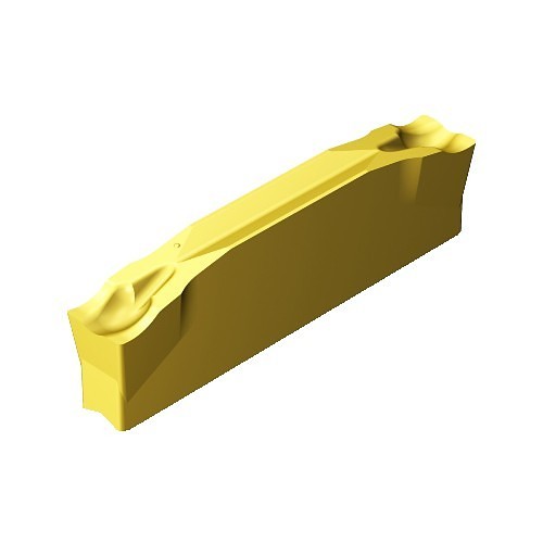 Sandvik Coromant 5736029 Parting Insert, N123x2 Insert, N123X2 Insert, Material Grade: H, K, M, N, P, S, 0.118 in Cutting Width, 0 deg Lead Angle, Neutral, 7 deg Relief Angle, Carbide Tipped, Manufacturer's Grade: 2135, CVD