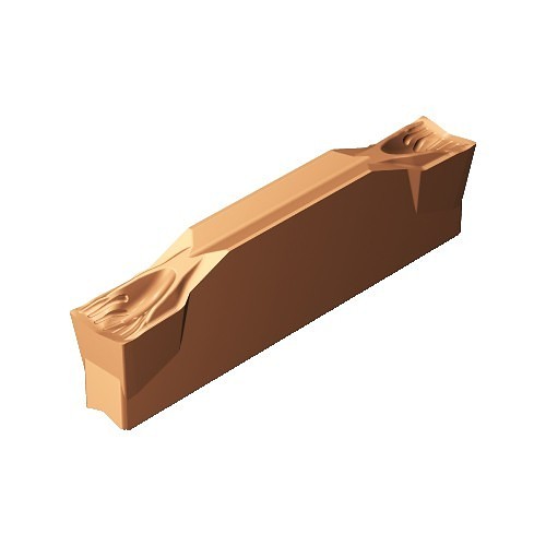 Sandvik Coromant 5736236 Insert, H Insert, N123X2 Insert, Material Grade: K, M, N, P, S, 0.157 in Cutting Width, 0 deg Lead Angle, Neutral Lead Angle Direction, 7 deg Relief Angle, Carbide, Manufacturer's Grade: 1125, PVD Coated