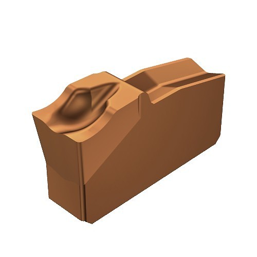 Sandvik Coromant 5737064 Parting Insert, 30 Insert, N151.2 Insert, Material Grade: K, M, N, P, S, 0.118 in Cutting Width, 0 deg Lead Angle, Neutral, 7 deg Relief Angle, Carbide Tipped, Manufacturer's Grade: 1125, PVD