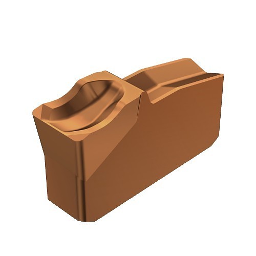 Sandvik Coromant 5737072 Parting Insert, 30 Insert, N151.2 Insert, Material Grade: K, M, N, P, S, 0.118 in Cutting Width, 0 deg Lead Angle, Neutral, 7 deg Relief Angle, Carbide Tipped, Manufacturer's Grade: 1125, PVD
