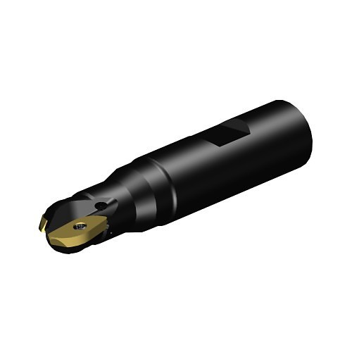 Sandvik Coromant 5739074 Ball Nose Milling Cutter, RA216.Mxx Insert, 5/8 in Cutting Dia, 0.559 in Maximum Depth of Cut, Right Hand Cutting, Steel
