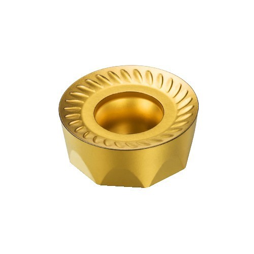 Sandvik Coromant 5740567 Milling Insert, RCKT Insert, 1304 Insert, Carbide, Manufacturer's Grade: 2040, Stainless Steel, Steel, Titanium Alloy Material Application, Round Shape, Material Grade: M, S