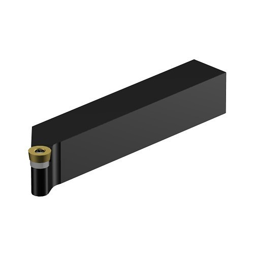 Sandvik Coromant 5751448 Insert Holder, CoroTurn 107 Shank Tool Tool Holder, Insert Compatibility: RCMT 12 04 00, Right Hand Cutting Direction, 1 x 1 in Shank, Rectangle Shank, 0 deg Rake, 6 in Overall Length