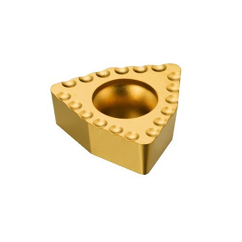 Sandvik Coromant 5756273 Indexable Drill Insert, Trigon Shape, 080412 Insert, WCMX-51 Insert, 0.1874 in Thickness, 1/2 in Inscribed Circle, For Use On: Steel, Stainless Steel, Medium Feed, Asymmetrical Point, Manufacturer's Grade: 235, Material Grade: M, P