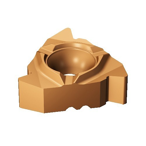 Sandvik Coromant 5757942 Threading Insert, 266RG Insert, Triangle, Manufacturer's Grade: H, K, M, N, P, S, Material Grade: 1125