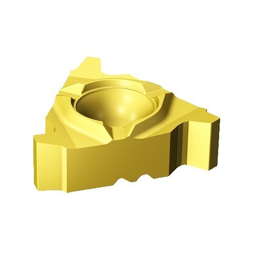 Sandvik Coromant 5758113 Threading Insert, 266RL Insert, Triangular Shape, 6 Threads per Inch, Internal Thread, Stub ACME Thread Standard, Right Hand Cutting Direction, Manufacturer's Grade: 1020, Material Grade: H, K, M, N, P, S