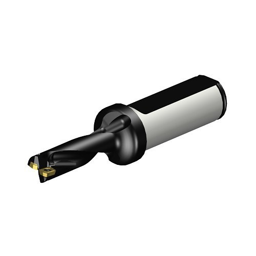 Sandvik Coromant 5765242 Indexable Insert Drill, 0.472 in Drill, 0.787 in Modular Connection, 0.787 in Shank Diameter, 3XD Insert, 3.976 in Overall Length, 1.417 in Maximum Drill Depth, Yes Through Coolant