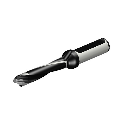 Sandvik Coromant 6035645 Replaceable Tip Drill, 12.5 to 12.99 mm Drill, 5.11 in Overall Length, 5.19 Drill Depth by Diameter Ratio, #11 Insert Seat, 5/8 in Shank Diameter, Turning Toolholder, Yes Through Coolant