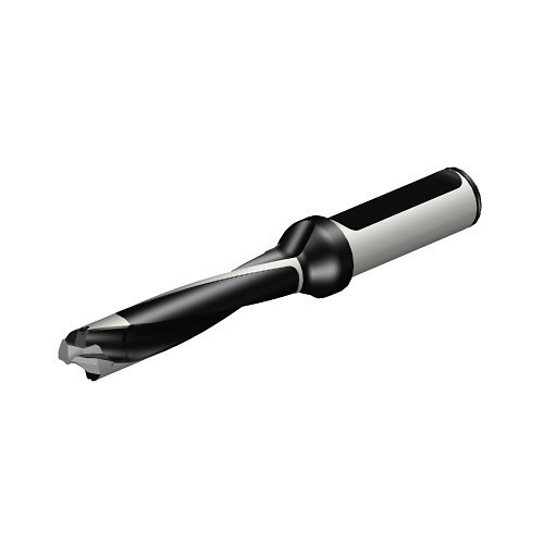 Sandvik Coromant 6035663 Replaceable Tip Drill, 13.5 to 13.99 mm Drill, 5.31 in Overall Length, 5.18 Drill Depth by Diameter Ratio, #13 Insert Seat, 5/8 in Shank Diameter, Turning Toolholder, Yes Through Coolant