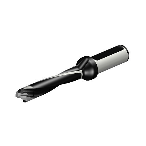 Sandvik Coromant 6035687 Replaceable Tip Drill, 15 to 15.99 mm Drill, 5.94 in Overall Length, 5.18 Drill Depth by Diameter Ratio, #15 Insert Seat, 3/4 in Shank Diameter, Turning Toolholder, Yes Through Coolant