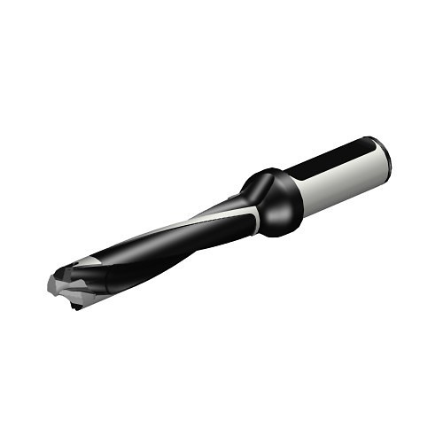 Sandvik Coromant 6035717 Replaceable Tip Drill, 17 to 17.99 mm Drill, 6.37 in Overall Length, 5.17 Drill Depth by Diameter Ratio, #17 Insert Seat, 3/4 in Shank Diameter, Turning Toolholder, Yes Through Coolant