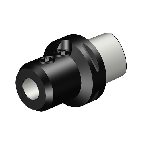 Sandvik Coromant 6078869 Milling Adapter, 1 in Diameter Hole, Weldon Shank, C8 Taper, 1.9055 in Diameter Nose, 3.1496 in Projection