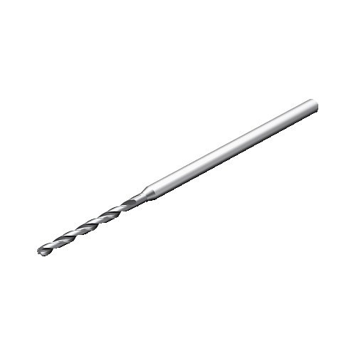 Sandvik Coromant 6151203 High Performance Micro Drill, 0.1141 in Drill, 0.1181 in Shank, 2 Flutes