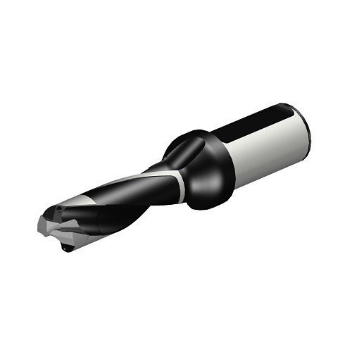Sandvik Coromant 6239465 Exchangeable Tip Drill, 0.984-1.023 in Drill, 6.732 in Overall Length, 3.162xD Drill Depth by Dia Ratio, 1.26 in Shank Dia, Through Coolant (Yes/No): Yes