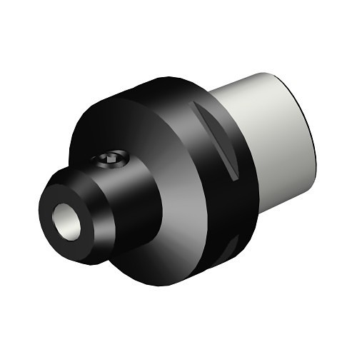 Sandvik Coromant 6408405 Milling Adapter, 5/8 in Diameter Hole, Weldon Shank, C8 Taper, 1.2756 in Diameter Nose, 2.7559 in Projection