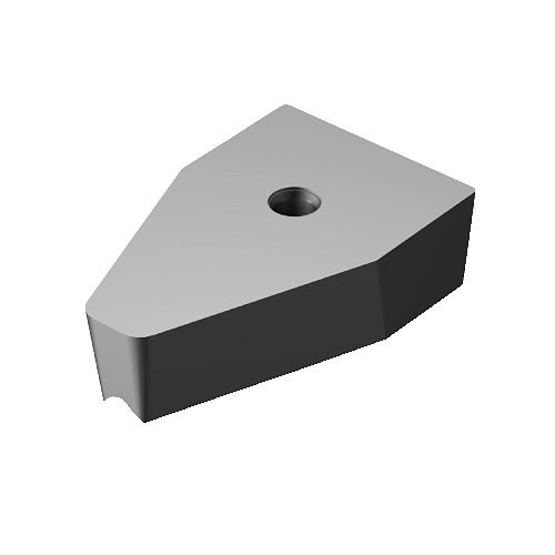 Sandvik Coromant 7101128 Milling Insert, 176 Insert, 60 Insert, Carbide, Manufacturer's Grade: H, Titanium Alloys, Hardened Steel Material Application, Rectangle Shape, Material Grade: H, M, N, P, S