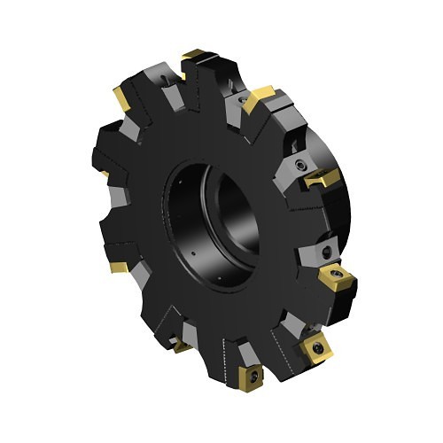 Sandvik Coromant 7295479 Disc Milling Cutter, 6 in Cutting Dia, 0.591-0.689 in Cutting Width, Right Hand Cutting, 1-1/2 in Hole Dia, 1-1/2 in, 1-1/2 in Arbor Hole Diameter, 1.465 in Maximum Depth of Cut, R331.32C