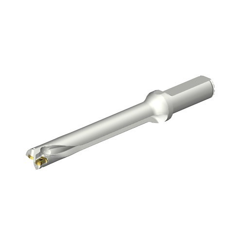 Sandvik Coromant 7548803 Indexable Insert Drill, 0.6559 in Drill, 3/4 in Modular Connection, 3/4 in Shank Diameter, 7XD Insert, 7-3/84 in Overall Length, 4.592 in Maximum Drill Depth, Yes Through Coolant