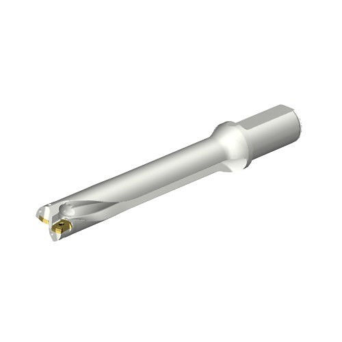 Sandvik Coromant 7548882 Indexable Insert Drill, 1-1/8 in Drill, 1-1/4 in Modular Connection, 1-1/4 in Shank Diameter, 6XD Insert, 10.2322 in Overall Length, 6-3/4 in Maximum Drill Depth, Yes Through Coolant