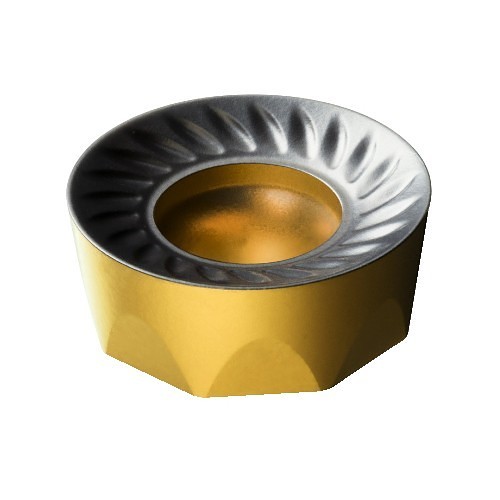 Sandvik Coromant 7564617 Milling Insert, RCKT..-PM Insert, 1304 Insert, Carbide, Manufacturer's Grade: K, Stainless Steel, Steel Material Application, Round Shape, Material Grade: K, M, P