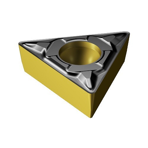 Sandvik Coromant 7861038 Turning Insert, TCMT Insert, Material Grade: K, P, TC06T1 Insert, Triangular Shape, Neutral Cutting Direction, Carbide, Manufacturer's Grade: 4425