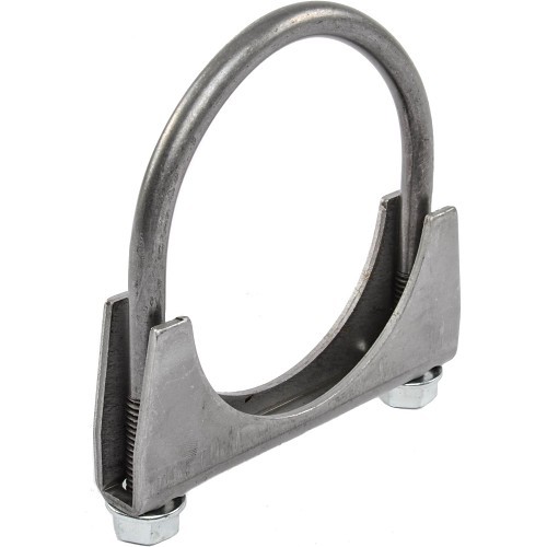 Sarjo H212 Muffler Clamp, Heavy Duty, 2-1/2 in, Steel Saddle