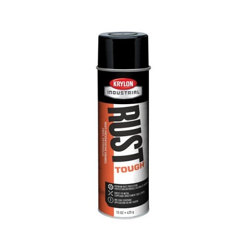 Sherwin-Williams Krylon® Diversified K00799007 Spray Paint, 15 oz Container, Black, 25 sq-ft Coverage, 25 min Curing Time