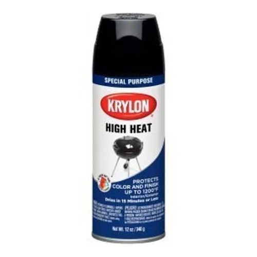 Sherwin-Williams Krylon® Diversified K01618000 Spray Paint, 12 oz Container, Liquid, Black, 15 min Curing Time