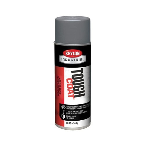 Sherwin-Williams Krylon® Diversified TOUGH COAT® 727296 Spray Paint, 12 oz Container, Liquid, Grey, 20 sq-ft Coverage