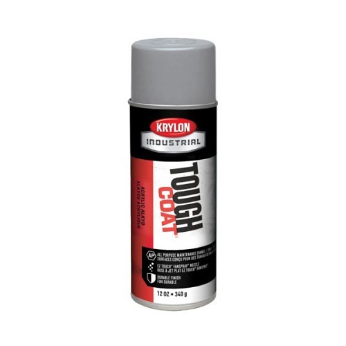 Sherwin-Williams Krylon® Diversified TOUGH COAT® A01760007 Spray Paint, 12 oz Container, Liquid, Aluminum, 20 sq-ft Coverage, 15 min Curing Time