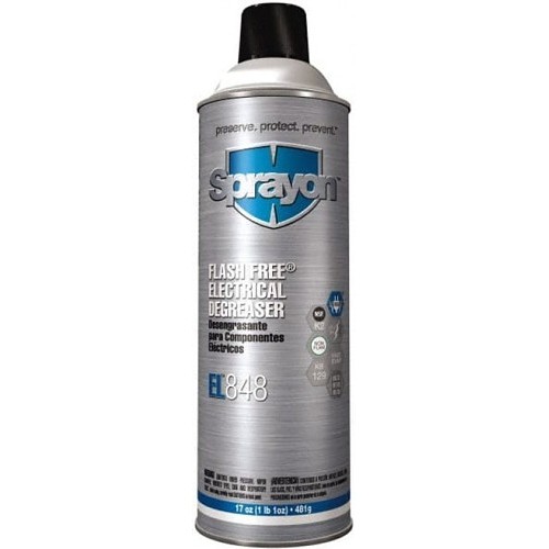 Sherwin-Williams Sprayon® S20848 Degreaser, 17 oz, Aerosol Can, Mild Solvent, Transparent, Spray