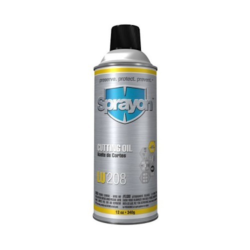 Sherwin-Williams Sprayon® SC0208000 Cutting Oil, 14 oz, Aerosol Can, Liquid