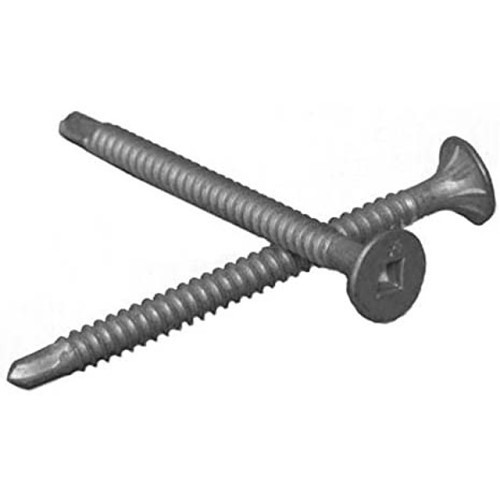 Simpson Strong-Tie® F08T225WDC Tek Screw, #8 Diameter - Thread, 2-1/4 in Overall Length, 410 Stainless Steel