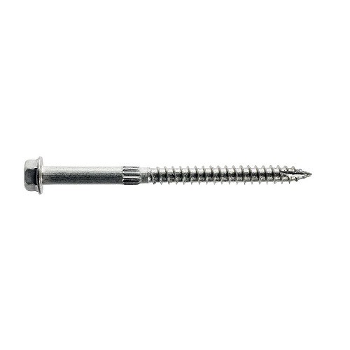 Simpson Strong-Tie® SDS25112 Connector Screw, Imperial, 1-1/2 in Overall Length, Hex Head, Hex Drive, Double-Barrier Coated