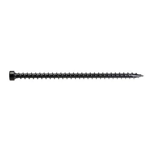 Simpson Strong-Tie® Strong-Drive® SDWC15450B-KT Truss Screw, 4-1/2 in OAL, Cap Head, T30 6-Lobe Drive, E-Coat® Electrocoated