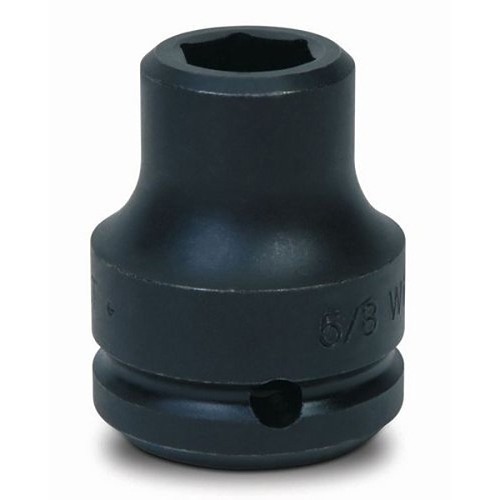 Snap-On® WILLIAMS 6-636 Impact Socket, Yes Impact Rated, Imperial, 3/4 in Drive, Shallow Socket, 1-1/8 in Socket, 6 Points